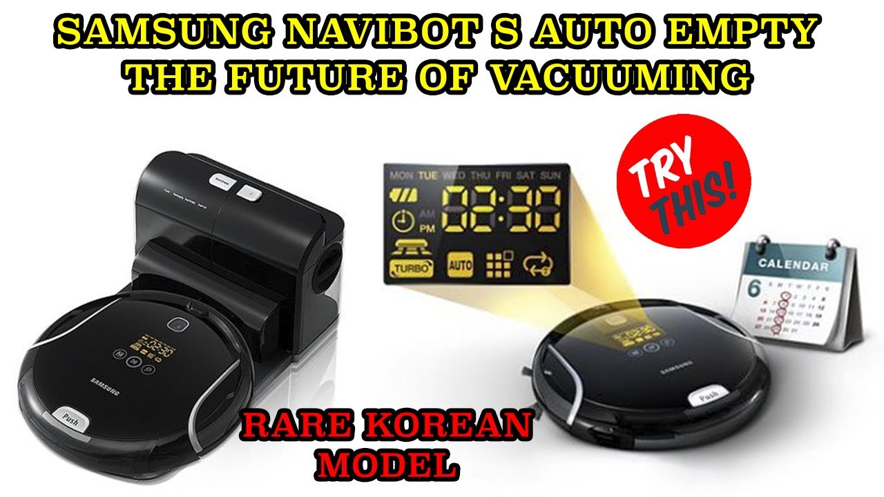 Samsung Navibot S Robot Vacuum Rare Korean Model Youtube Samsung Navibot S Robot Vacuum Rare Korean Model Youtube
