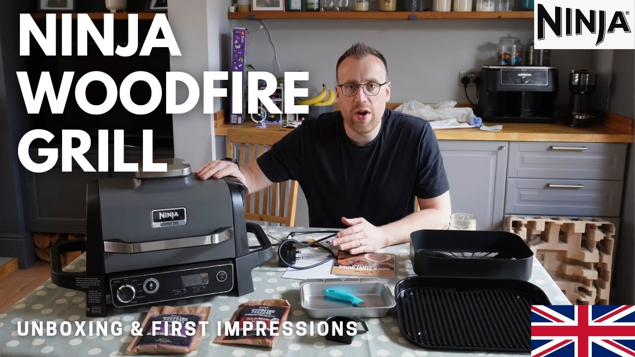 NEW NINJA WOODFIRE OUTDOOR GRILL UNBOXING! Ninja is Changing the
