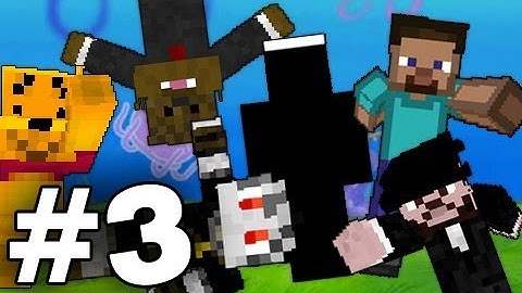 Minecraft: Multi-Failing w/Mitch & Friends Part 3 - WHAT THE HELL!