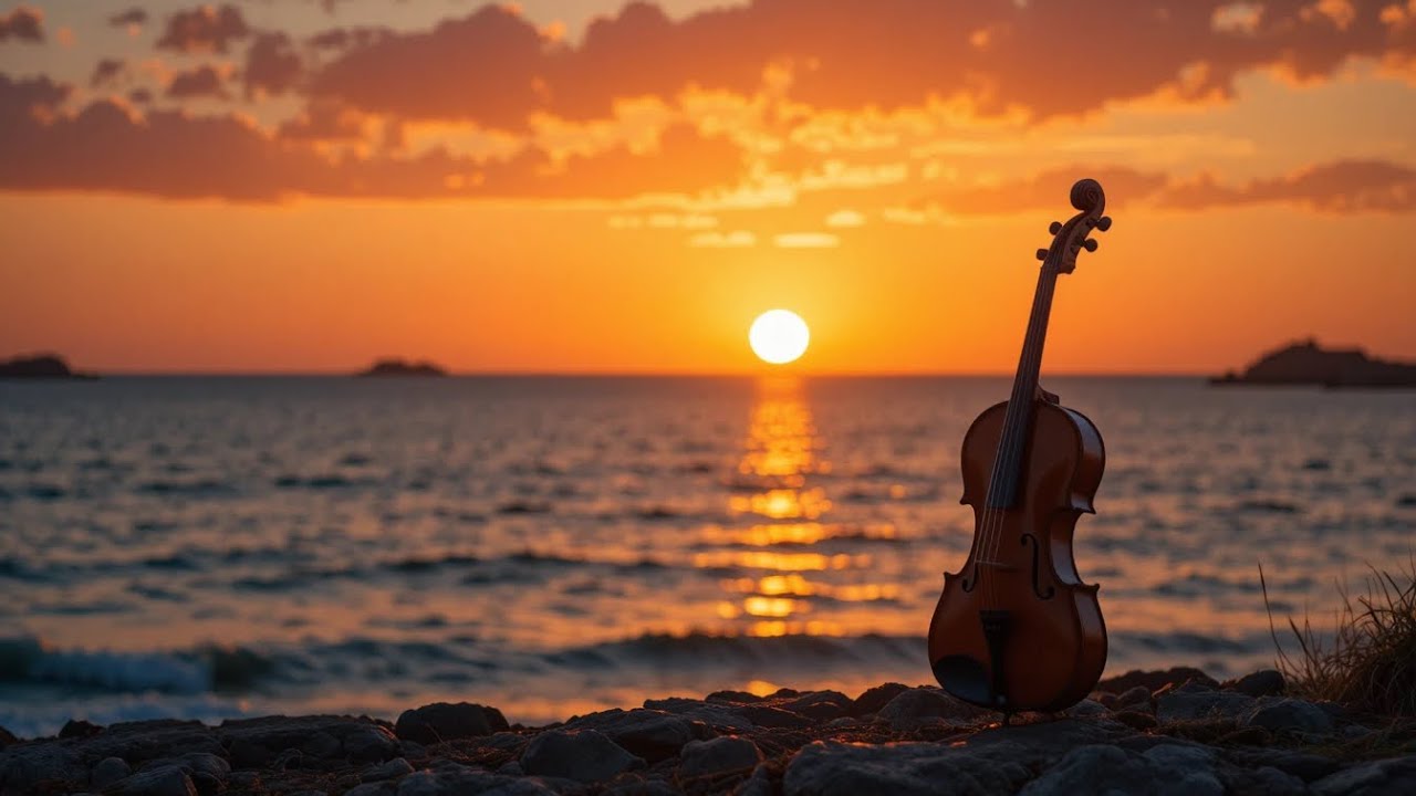 Sunset Melodies: Spanish Guitar & Violin Flamenco Instrumental for Deep Relaxation