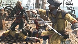 Assassin's Creed 4 Black Flag Edward Kenway vs Man O' War