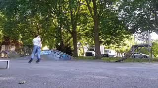 En roller dans Compiègne #3 (Skate Park)
