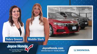 Joyce Honda - Full Service Delivery 100% Online Never step a foot inside the dealership
