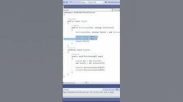 The Dictionary Data Structure in C# | #dictionary | #dotnetwithsunil