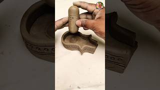 Mahadev ki Murti🚩shivling mitti se kaise banaye🔥new design shivling🔱#shorts #ytshorts #short #art