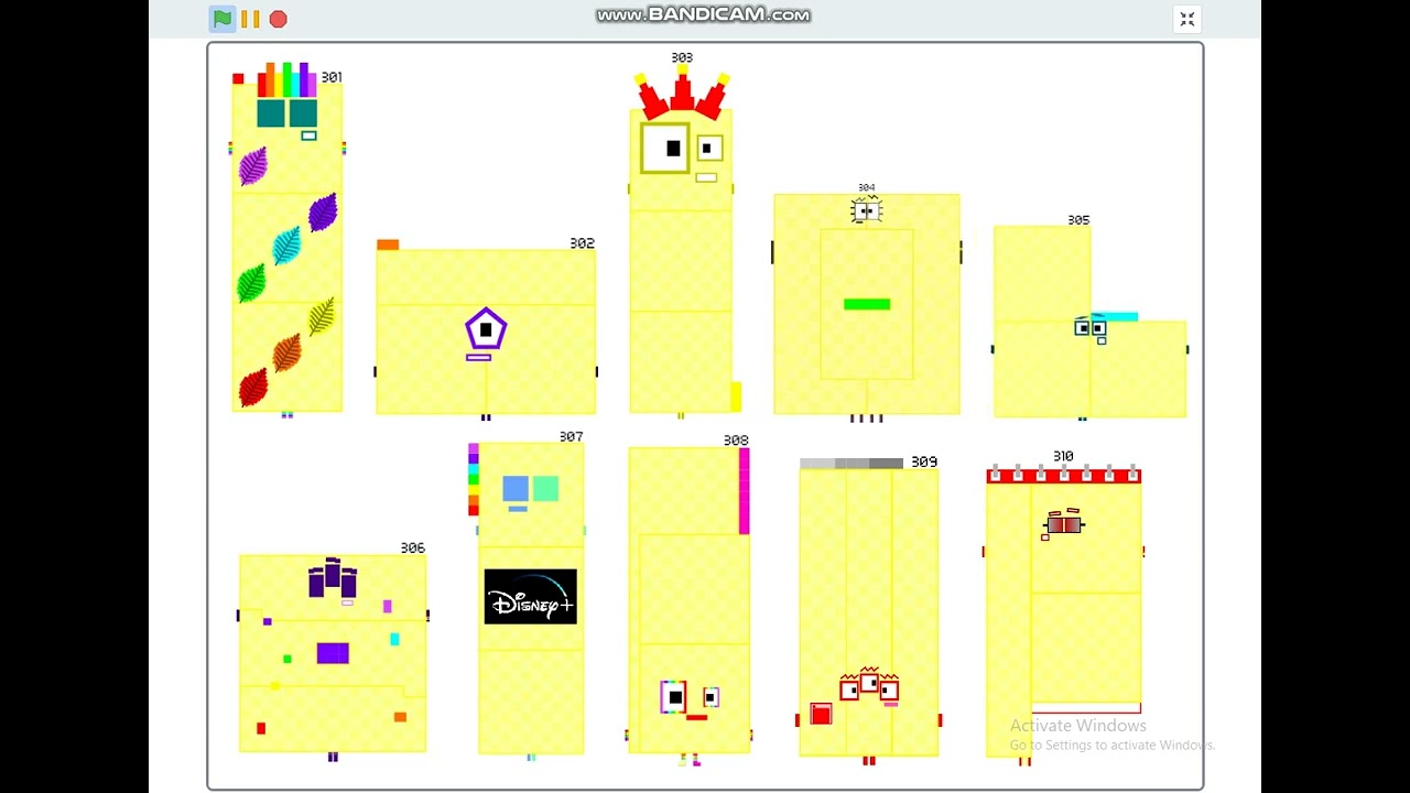 Numberblocks Band Retro 301 310 My Version The Return Youtube