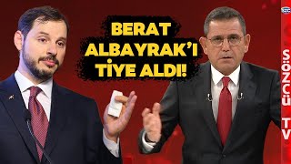 Fatih Portakal Berat Albayrak’ın Dolar Sözlerini Böyle Tiye Aldı! 'Dalga Geçiyorlardı'