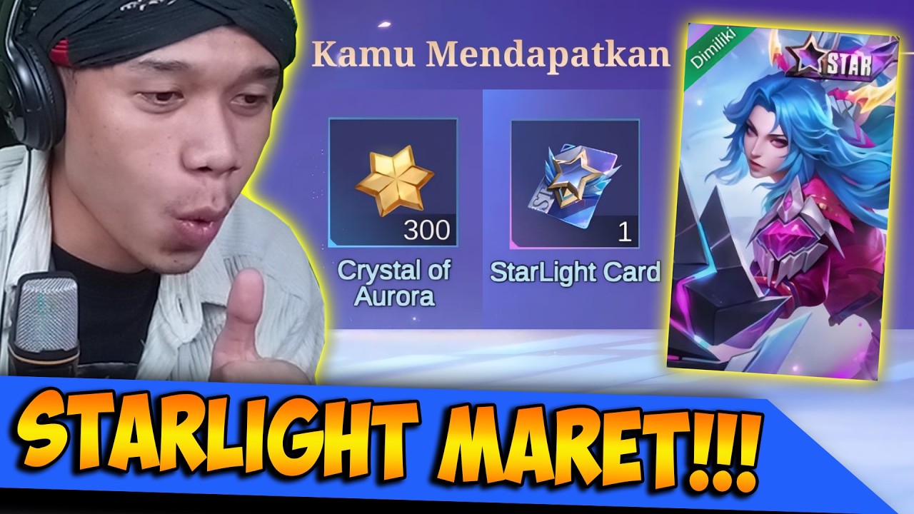 Mantap Jiwa !!! Tes Drop Rate Starlight Chest Bulan Maret 2026 !!! Mobile Legends