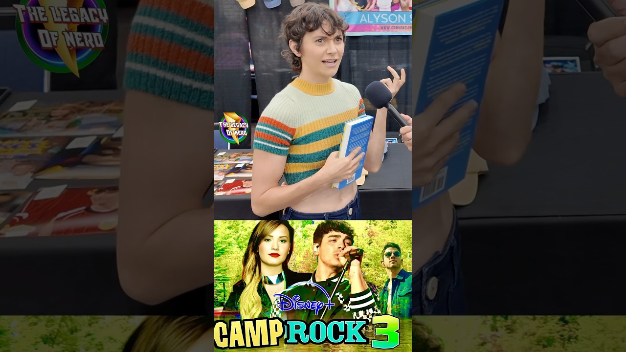 Breaking the News to Alyson Stoner of Joe Jonas Leaking ‘Camp Rock 3’ Being In The Works 