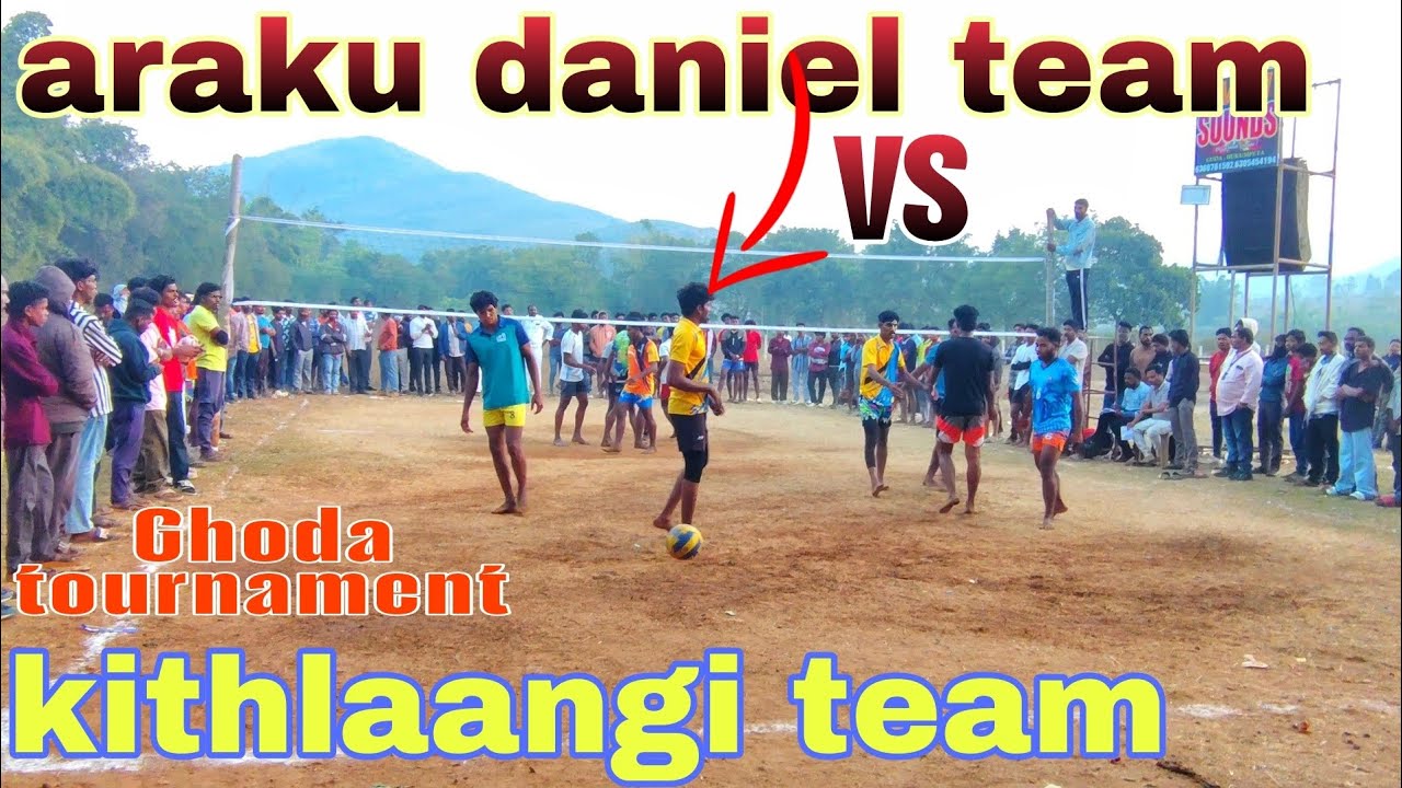 Guda  tournament araku daniel team vs kithlaangi team ||