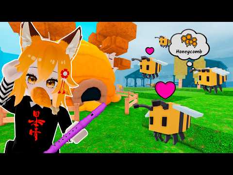 🐝⚔️ I created an ARMY of BEES in 99 Nights! 🍯👑🔥
