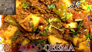 Aloo Keema Recipe-Delicious Keema Aloo Banany Ka Tareeqa-Taste Place