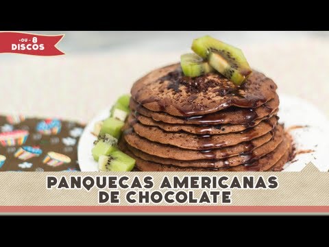 Panquecas Americanas de Chocolate - Receitas de Minuto EXPRESS #56