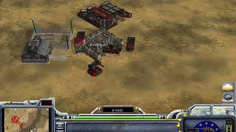 Command & Conquer Generals  Rise of the Reds ECA Manticore Tank - Look what happened