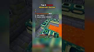 Top 5 Insane Minecraft Memes Pt 1
