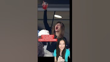 Taylor Swift CELEBRATES Chiefs Touchdown!