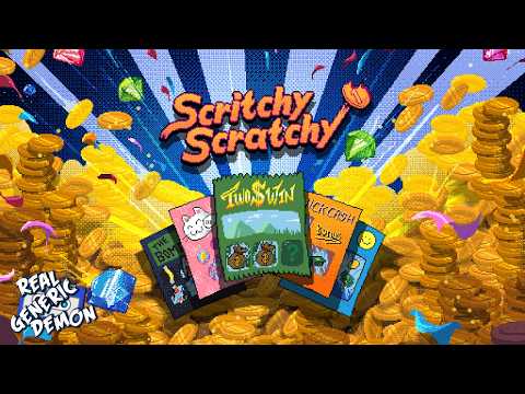 Scritchy Scratchy 🧽 - Incremental Scratch Card Game 🎟️💸✨