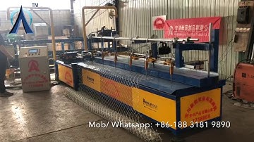double mold single wire high speed chain link fence machine