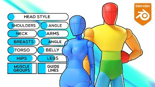 Adjustable Mannequin v1.2 Walkthrough (Blender 4.0+) Net Worth