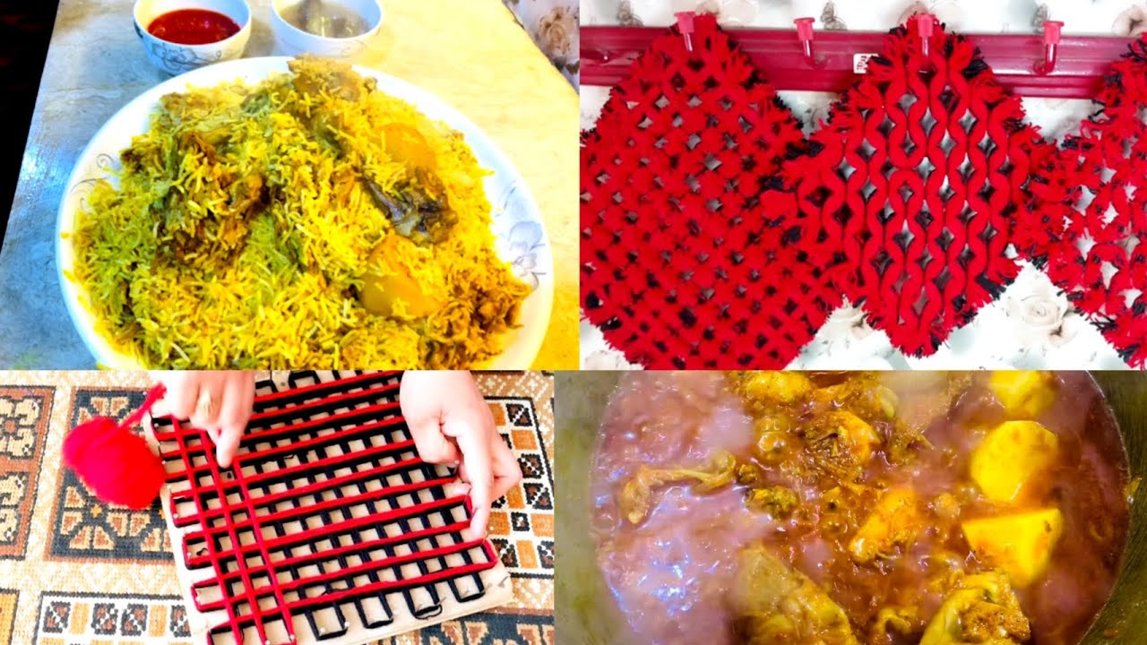 پختن بریانی خوشمزه خانه‌گی با عطر و طعم بی نظیر ✨😊