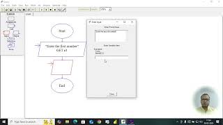 How to add two number using flowchart in LBEPS