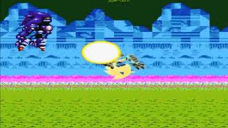 Sonic Flash Rise of the Clones - Sonic VS Mecha Sonic