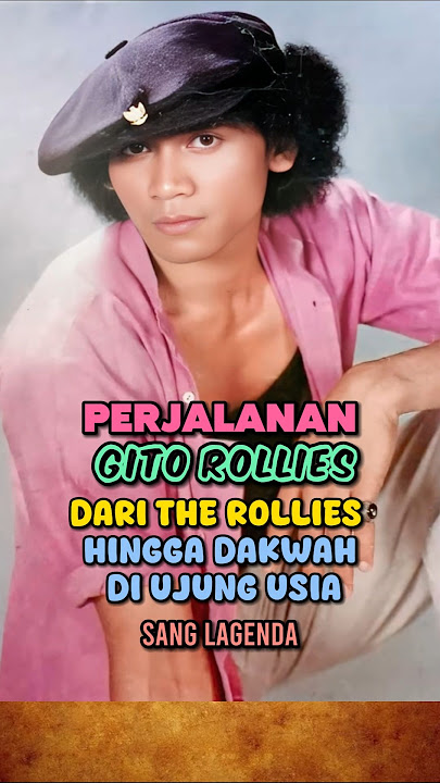Perjalanan Gito Rolies Sang Lagenda Musik Indonesia #shortsfeed #aktorindonesia #shorts