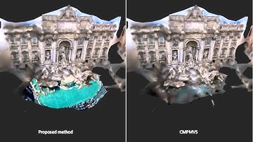 3D Reconstruction of Dynamic Textures in Crowd Sourced Data
