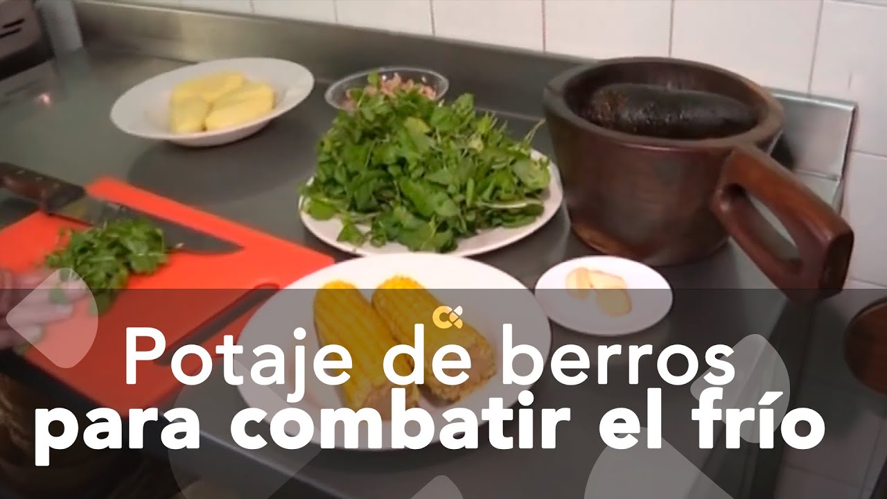 Potaje de berros para combatir el frío