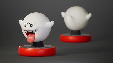 Mario Boo 3D Model and Animations :)