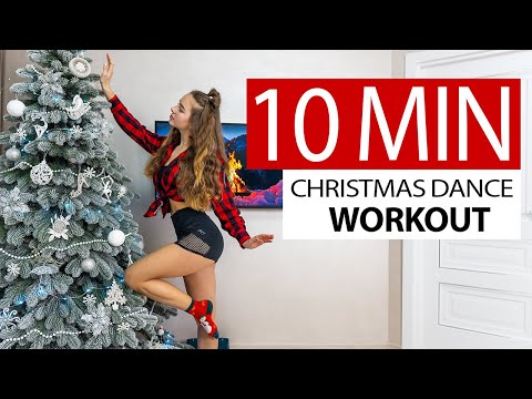 10 min CHRISTMAS DANCE WORKOUT. The fastest and happiest 10 minutes