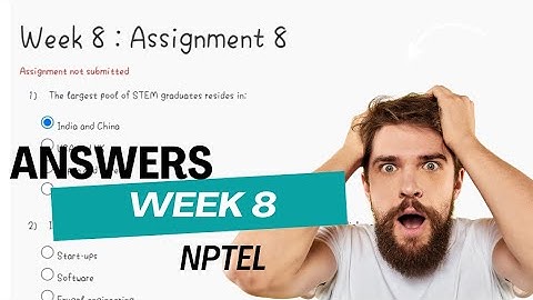NPTEL Entrepreneurship Week 8 Assignment 8 Answers2023 || omvlogs27