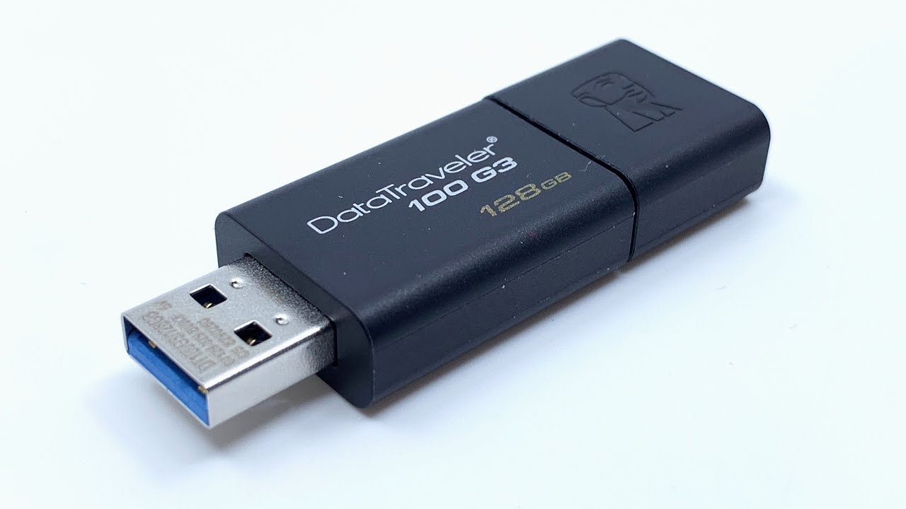 Kingston DT100G3/128GB DataTraveler 100 G3, USB 3.1 (100MB/s R