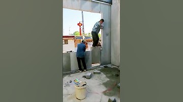The process of installing cement bricks = a good approach can do more with less