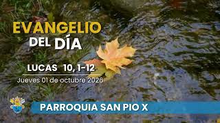 📖 Evangelio de hoy: jueves, 01 de octubre de 2026 | Según Lucas 10, 1-12