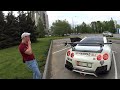 РЕАКЦИЯ ЛЮДЕЙ НА GT-R MUHAMMAD ALI ЧЕЧЕНСКИЙ ВОЛК