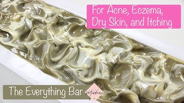 Natural Soap for Acne, Eczema and Itchy, Dry Skin