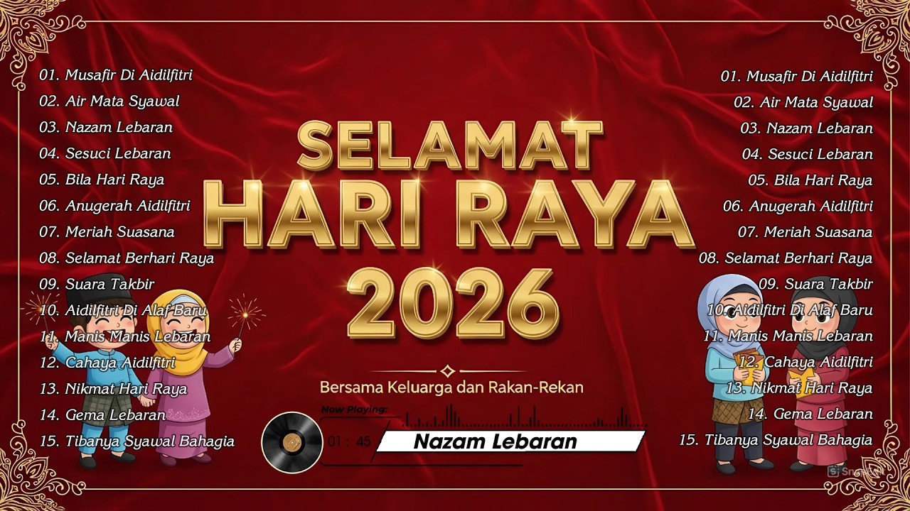 Lagu Raya Nostalgia 2026 💛 Koleksi Evergreen & Trending Tahun Ini 🌙