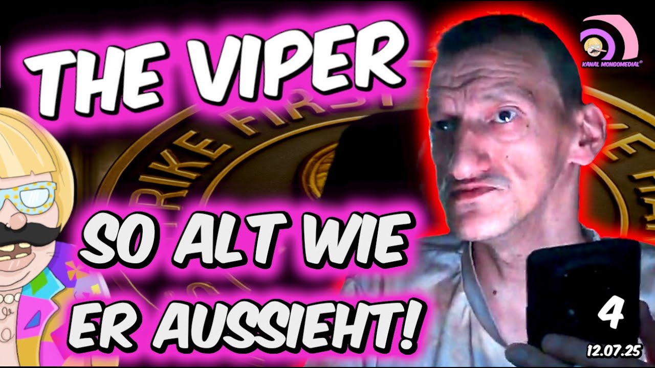 VIPER & Und nur noch Wahnhaft 4 🐍 So alt wie er Aussieht! [Mongotar] Kanal Mongomedial