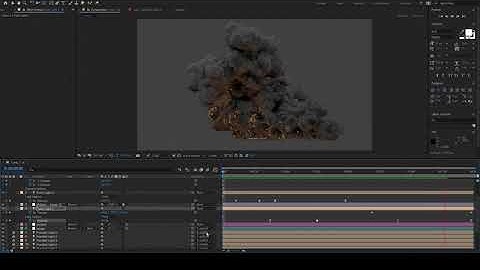 Stardust test (After Effects Plugin) - render VDB file