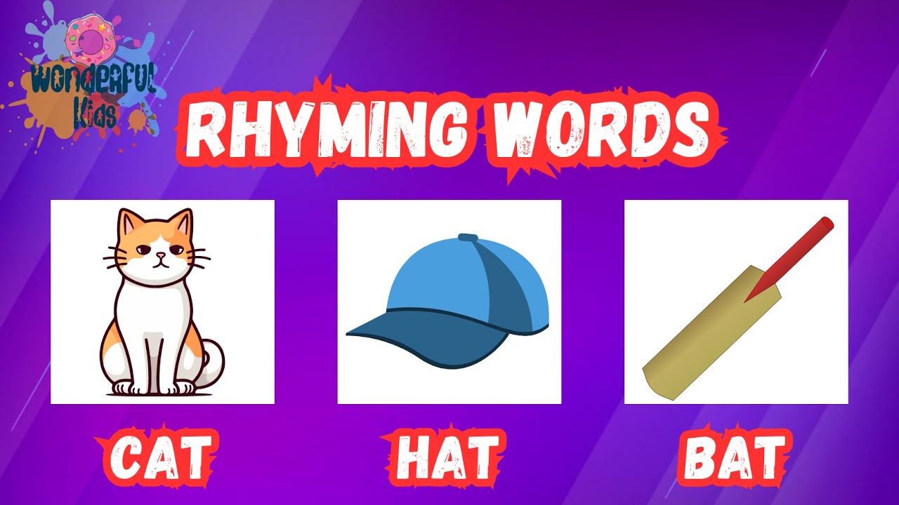 Fun and Educational Rhyming Words for Kids | Learn with Wonderful Kids ...