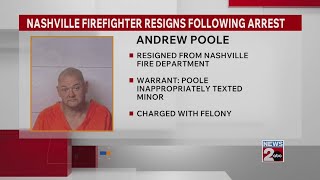 Nashville firefighter resigns after arrest