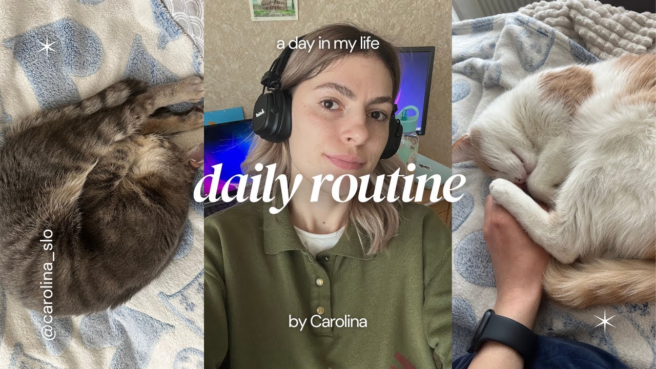 Vlog: daily routine | I do everything and nothing | Tuesday - YouTube