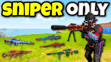 *NEW* SNIPER ONLY MODE is ACTUALLY INSANE!! 😍| COD MOBILE