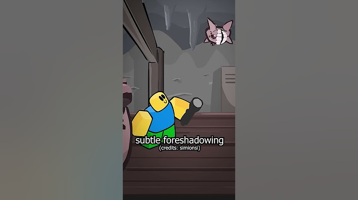 subtle foreshadowing... 💀😂 #roblox #doors #doorsfloor2 #shorts