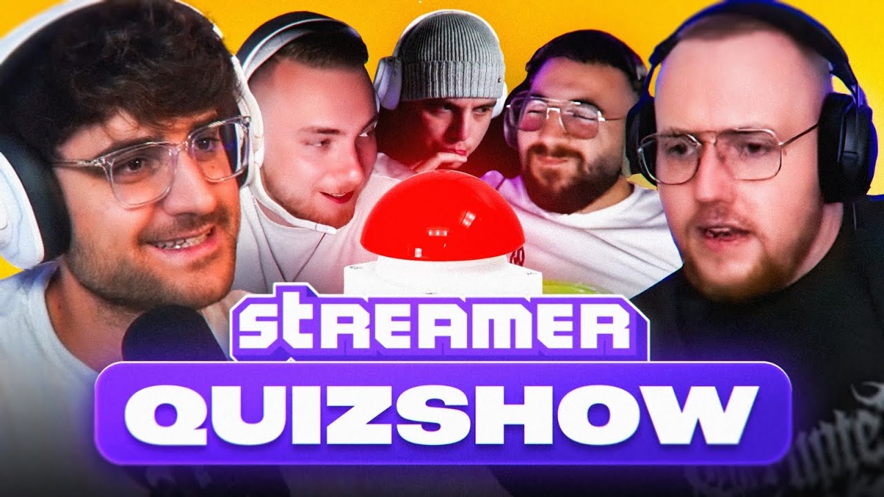 XXL STREAMER QUIZSHOW MIT ZARBEX, KROKO, MERT & DANNY!🔥 Wer ist der SCHLAUERE von uns?