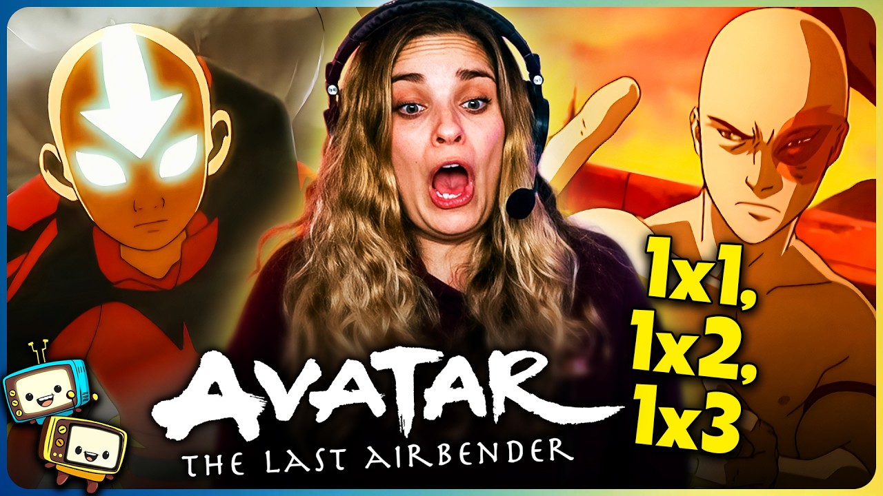 AVATAR: THE LAST AIRBENDER (2005) Season 1 Episodes 1x1, 1x2, 1x3 Reaction! | First Time Watch!