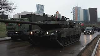 Leopard 2A6 of The Bundeswehr in Vilnius, Lithuania