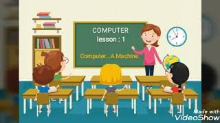 Subject: Computer , Class : 2 , Chapter : 1 Computer....A Machine