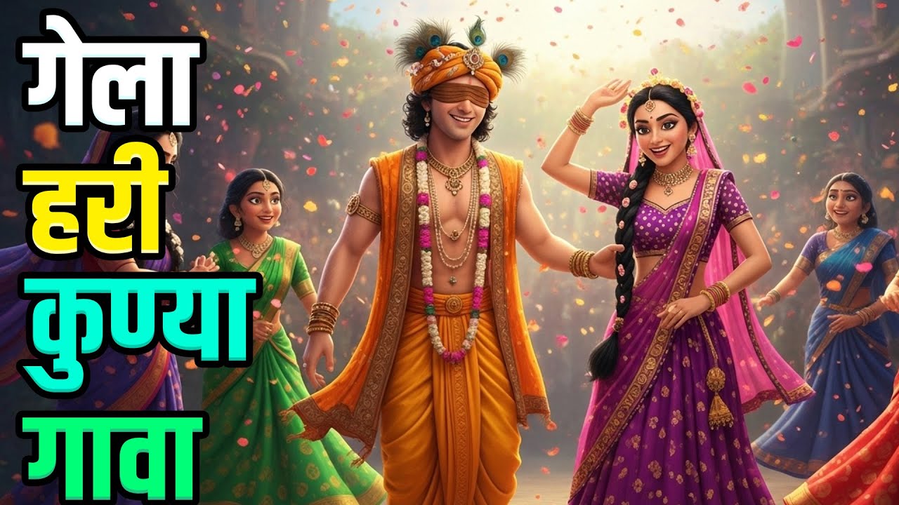 गेला हरी कुण्या गावा - विठ्ठलाची गाणी- Gela Hari Kunya Gava | Vitthal Songs Marathi | Marathi Gavlan